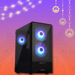 Zebronics Zeb-Draco Gaming Cabinet Black